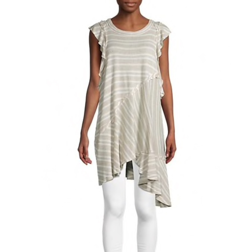 Free People Between The Lines Striped Dress - Picture 4 of 6